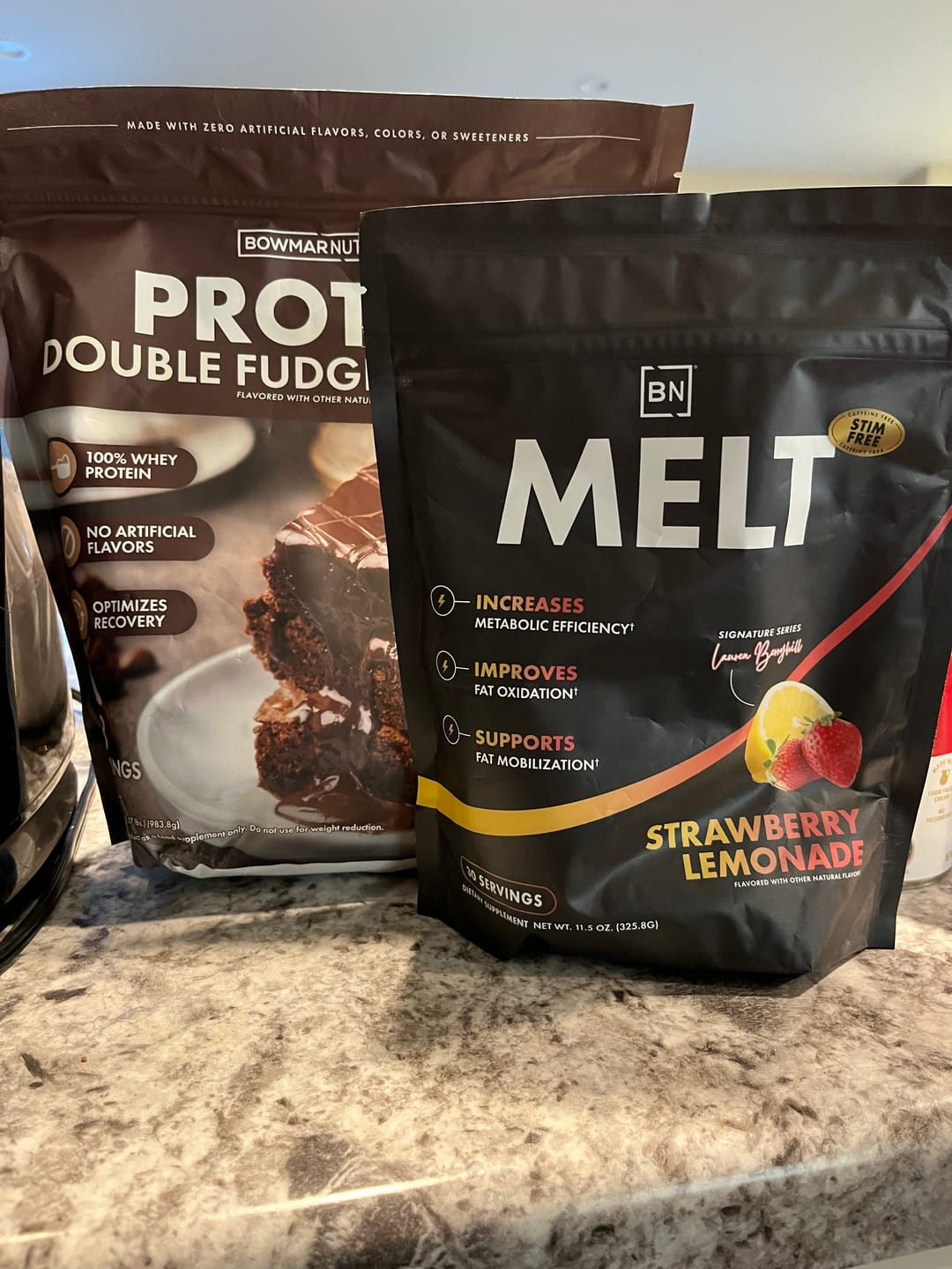 Customer photo review of Whey Protein