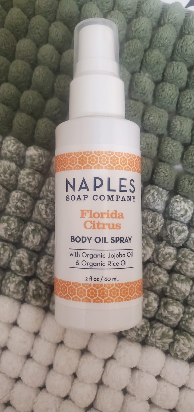Customer photo review of Florida Citrus Luxe Body Oil 2oz