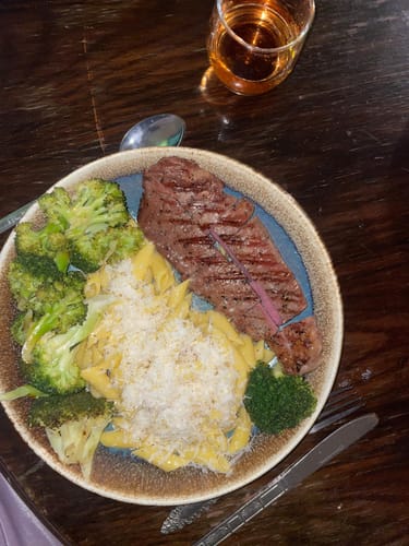 Customer photo review of Aged Sirloin