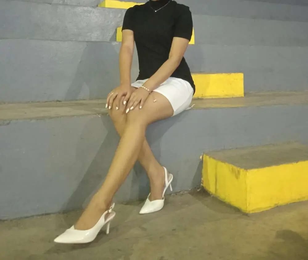 Customer photo review of Lisbeth High Neck Mini Dress