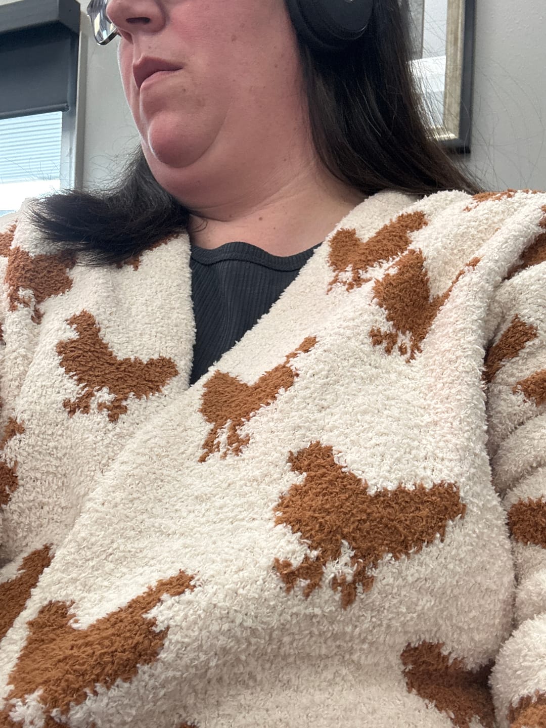 Customer photo review of Chicken Luxe Cardigan