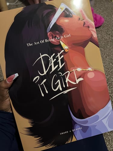 Customer photo review of Dee Coffee Table Book