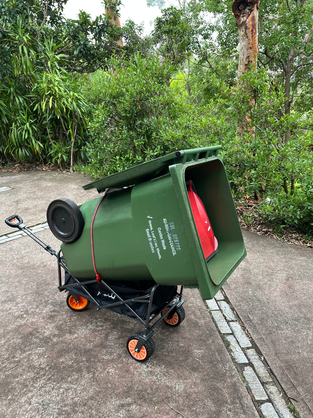 Customer photo review of Hybrid Electric Camping Trolley