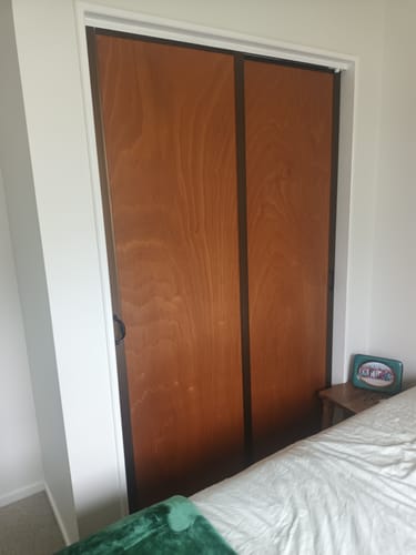 Customer photo review of Monstera Jungle Wallpaper - Green - Peel and Stick