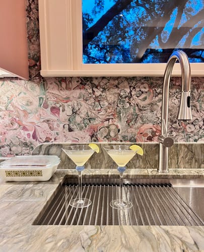Customer photo review of 37" Undermount Workstation Sink – 16 Gauge Stainless Steel Single Bowl – Offset Drain Right – Seamless Drain (5LS37R)