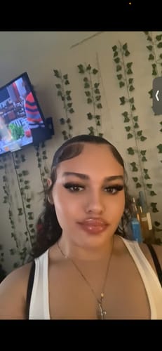 Customer photo review of 2X Extreme lip filler pen with TINT