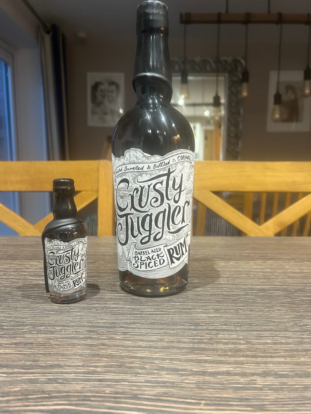 Customer photo review of Crusty Juggler Barrel Aged Black Spiced Rum