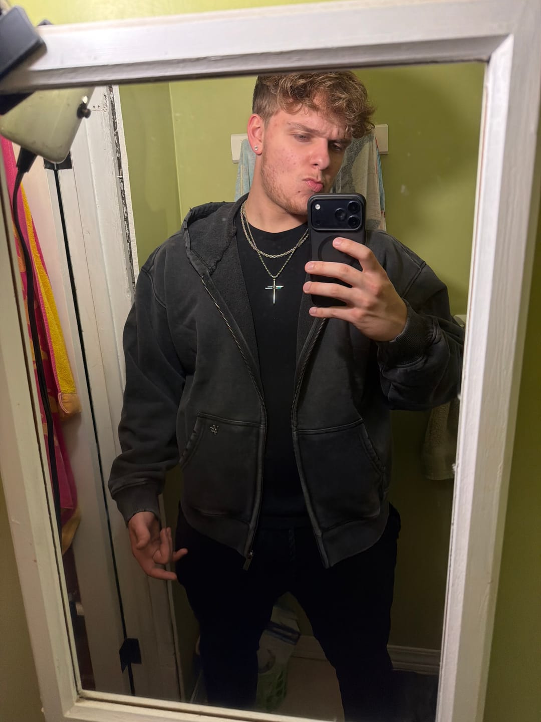 Customer photo review of 5102 - Elevated Essentials - Zip-Ups