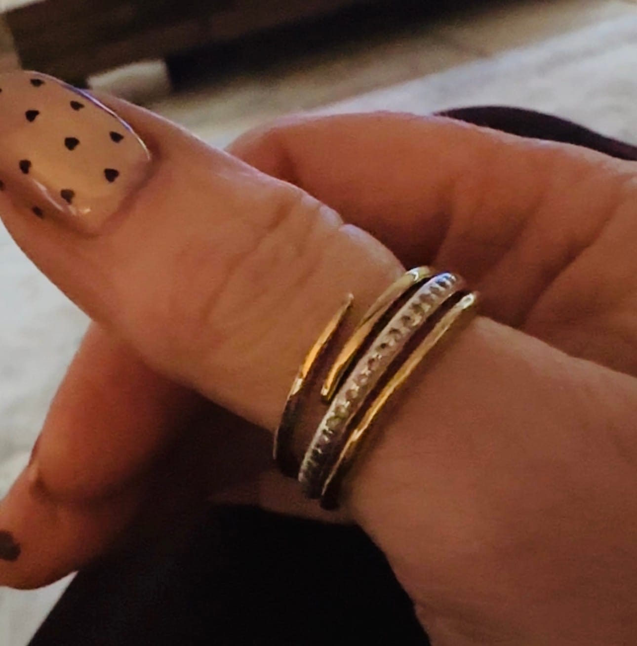 Customer photo review of Classic Claw Ring