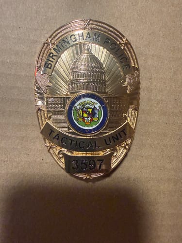 Customer photo review of Customizable Badge BA05