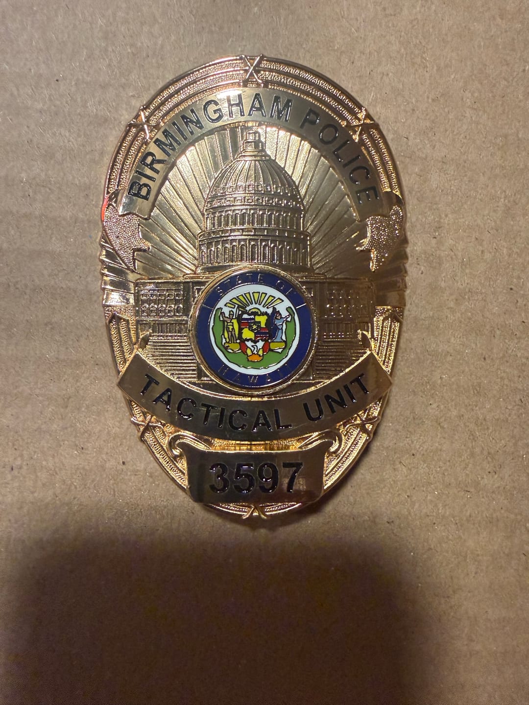 Customer photo review of Customizable Badge BA05