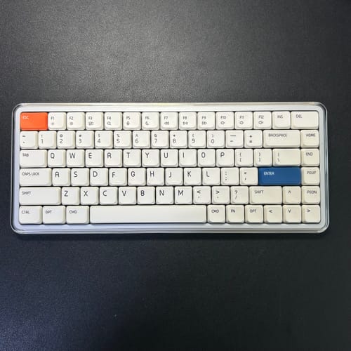 Customer photo review of MelGeek O2 Tri-mode Wireless Mechanical Keyboard
