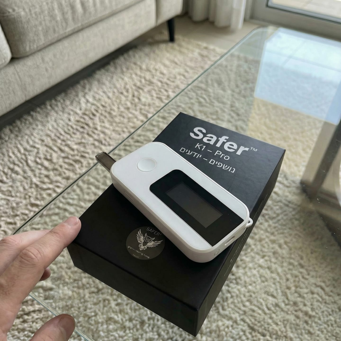Customer photo review of ינשוף רב פעמי - Safer™ K1 Pro