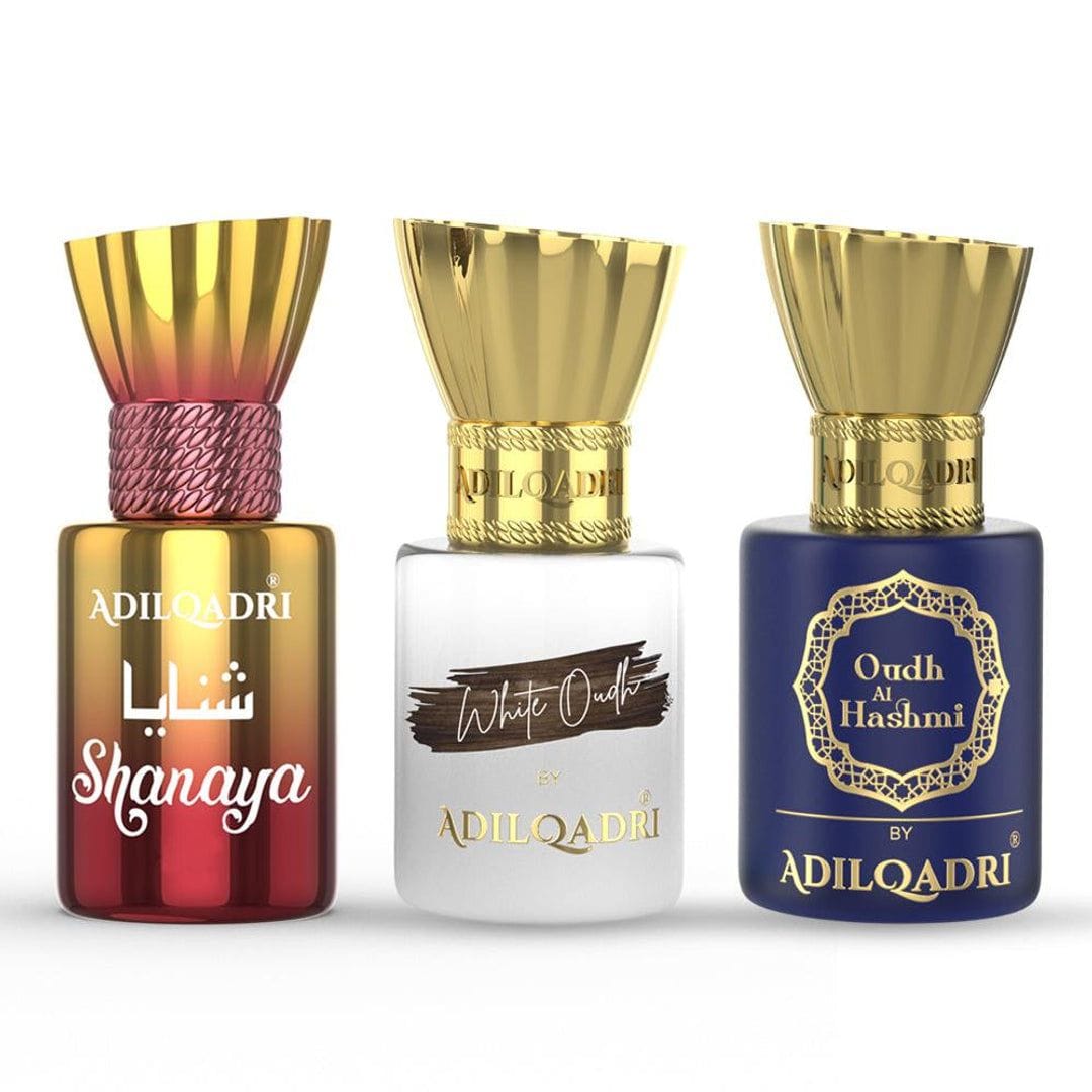 Customer photo review of 3 Pcs Attar Set Shanaya, White Oudh And Oudh Al Hashmi 5.5 Ml Each