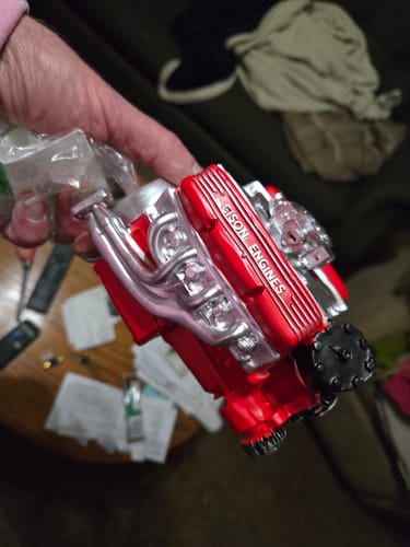Customer photo review of Gasoline OHV V8 Small-block Engine Model Kits