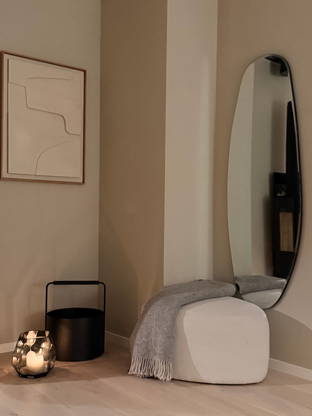 Customer photo review of Opal Mirror Large | 150 x 55 cm