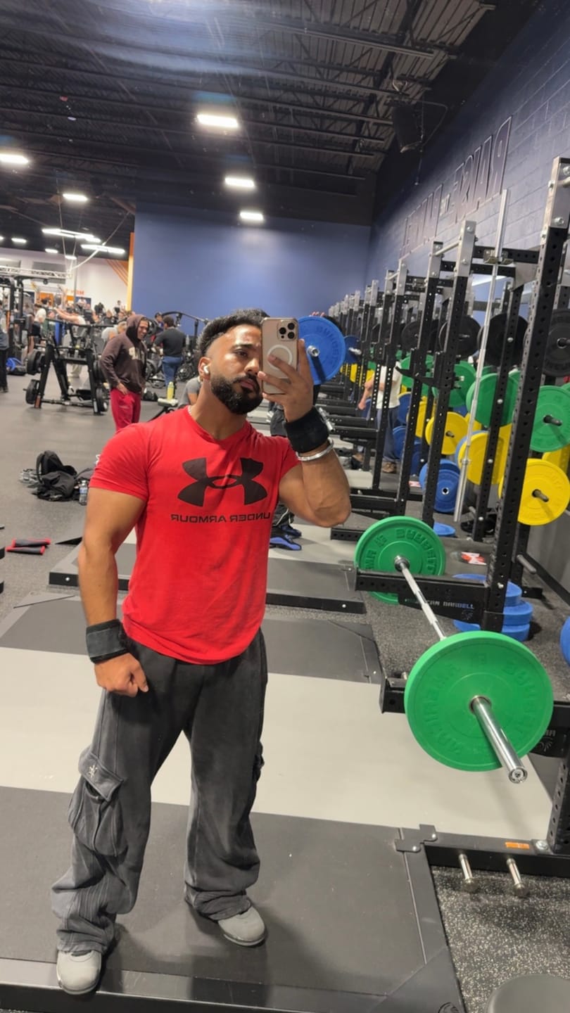 Customer photo review of 2131 - Batman Armored Sweats