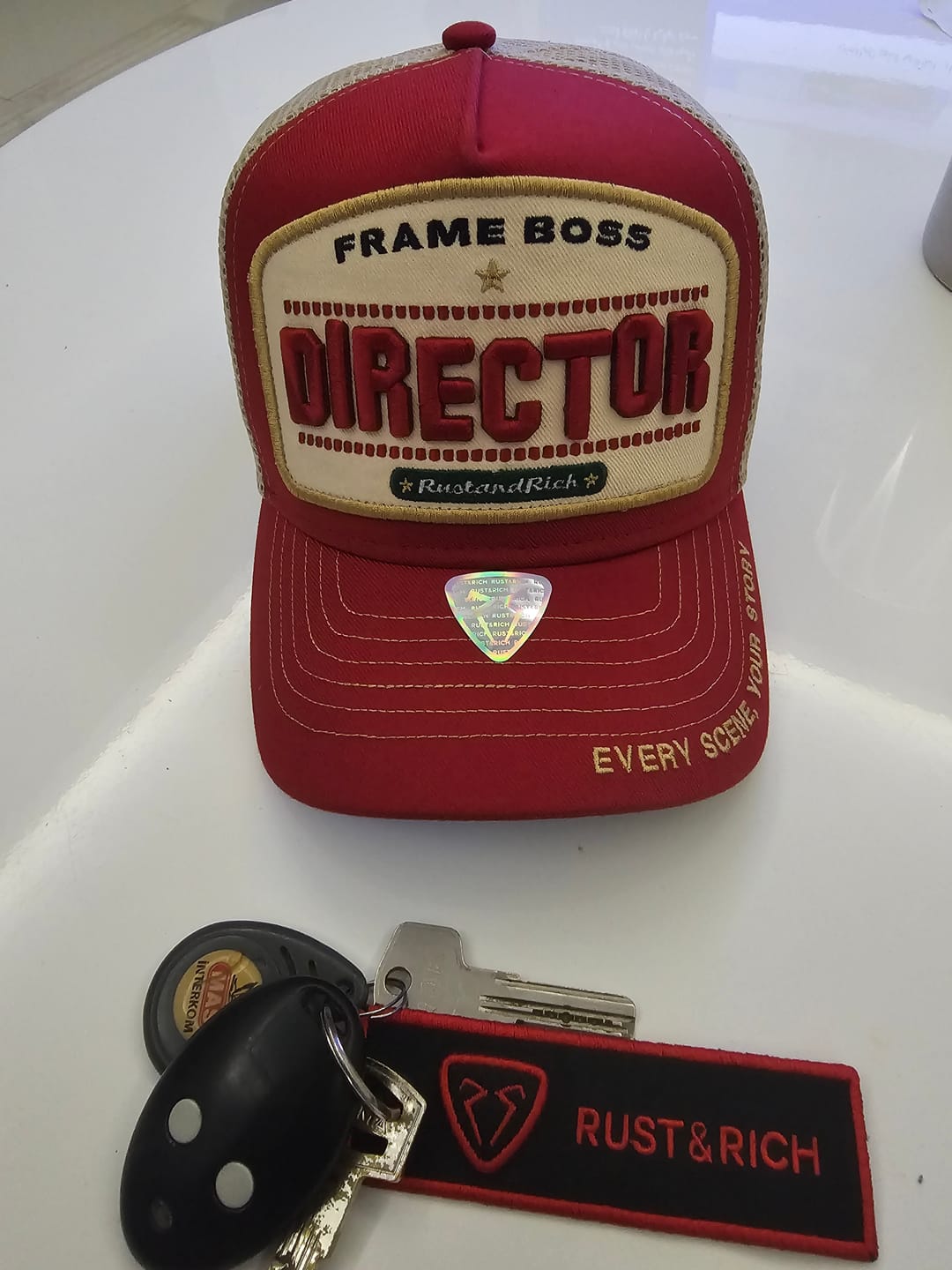 Customer photo review of Trucker Hat - Professional Collection - Director - Kırmızı