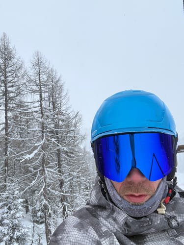 Customer photo review of REVO K718 Photochromic Ski Goggles
