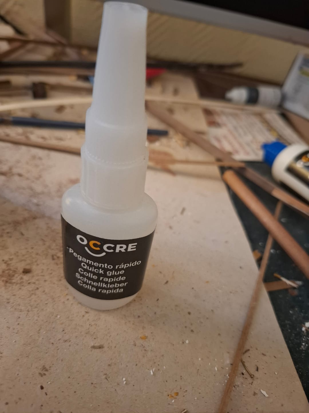 Customer photo review of InstaFix© 20ml - Pegamento de secado rápido (Cianocrilato)