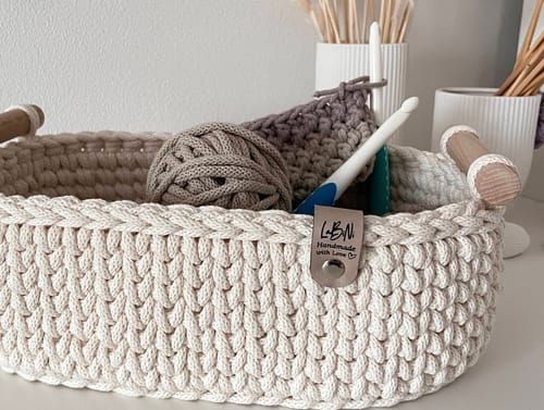 Customer photo review of Kunstleder-Labels mit Chicago Screws - Personalisierte Labels