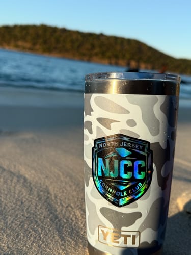 Customer photo review of 100 2.5" Custom Holographic Stickers
