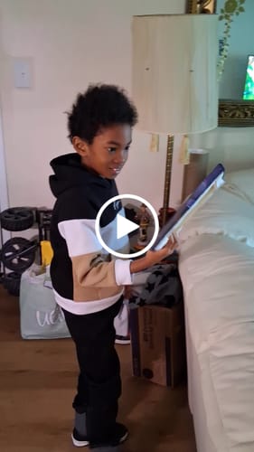 Customer video review of The Junior Space Commander