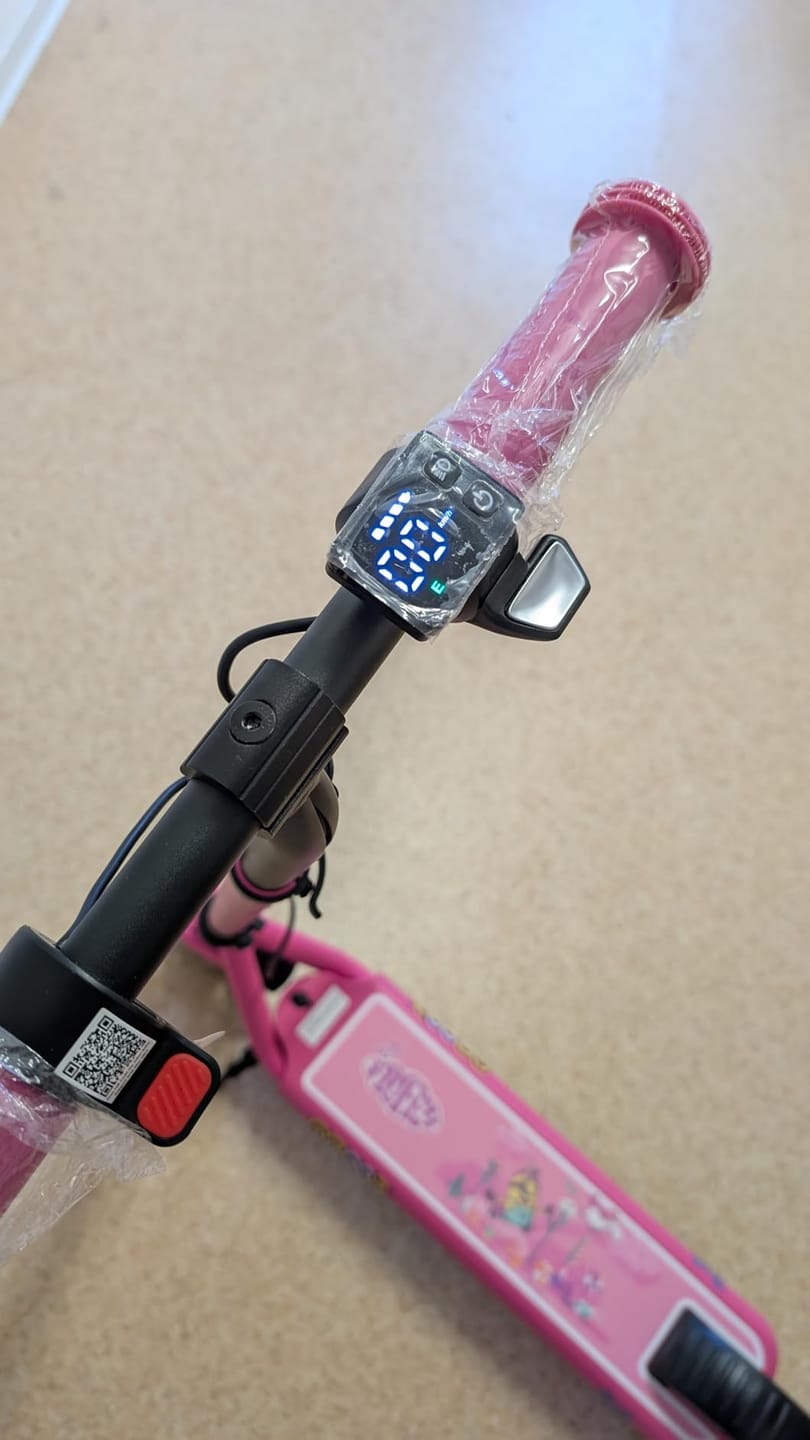 Customer photo review of Minions | Gyroor Kinder-Elektroroller 180W mit einstellbarer Höhe und Geschwindigkeit