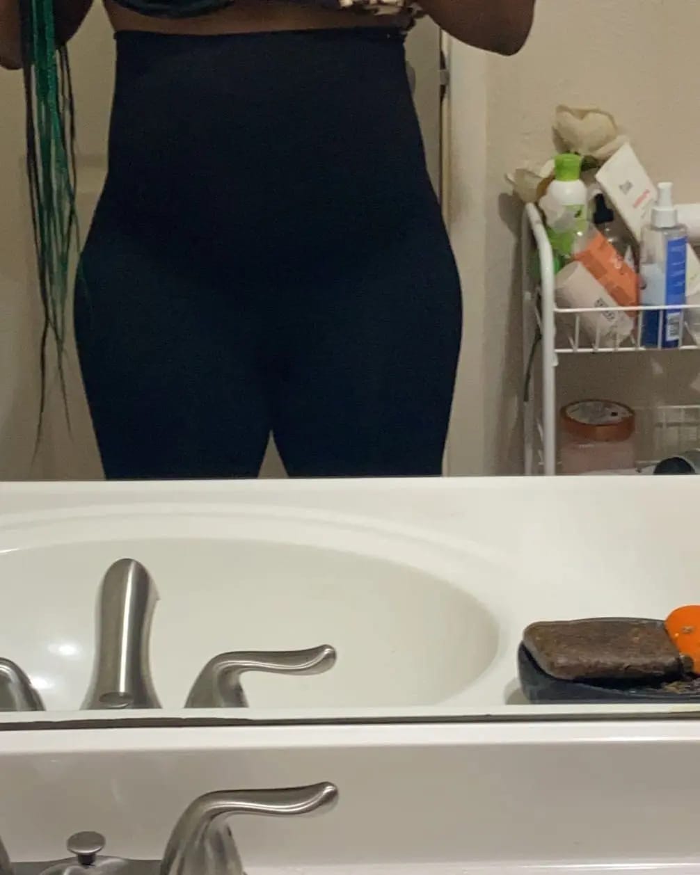 Customer photo review of Women's Tummy Control Butt-Lifting Shapewear