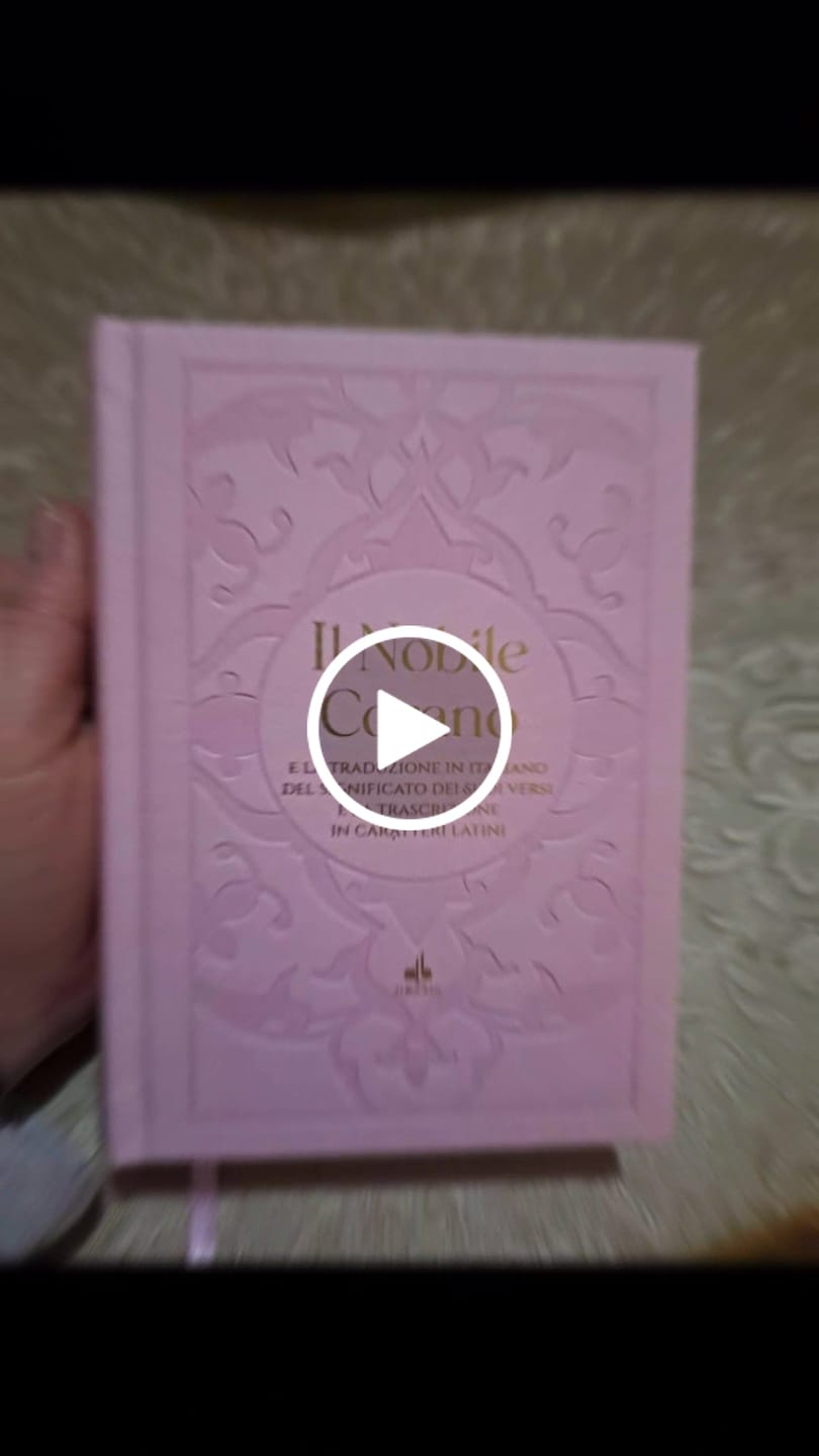 Customer video review of Corano traslitterato con traduzione in italiano - piccolo  17x13 cm