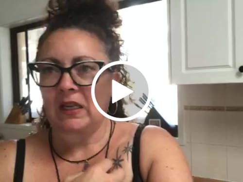 Customer video review of Argan Oil Anti Frizz Conditioner Bar