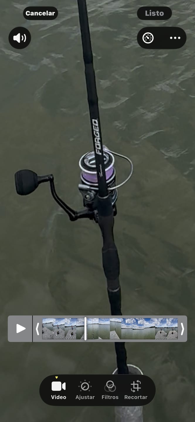 Customer photo review of Forged Surf Rod