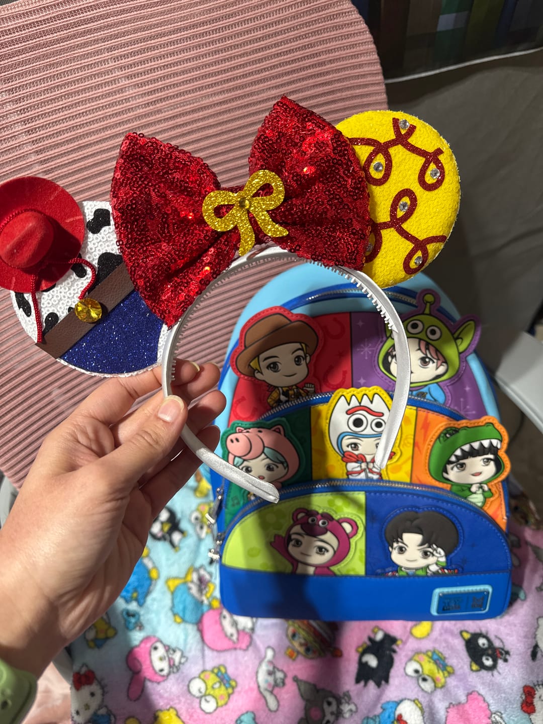 Customer photo review of Jessie Mickey Ears