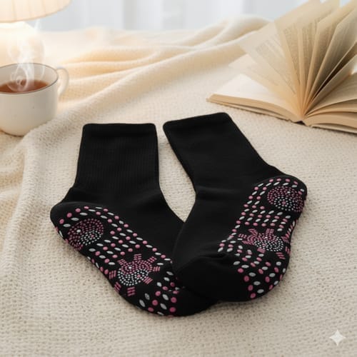 Customer photo review of NeuroWarm - Neurosocken mit selbstwärmender Neurostimulation