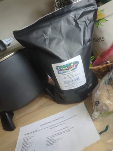 Customer photo review of Organic Goat Milk Powder