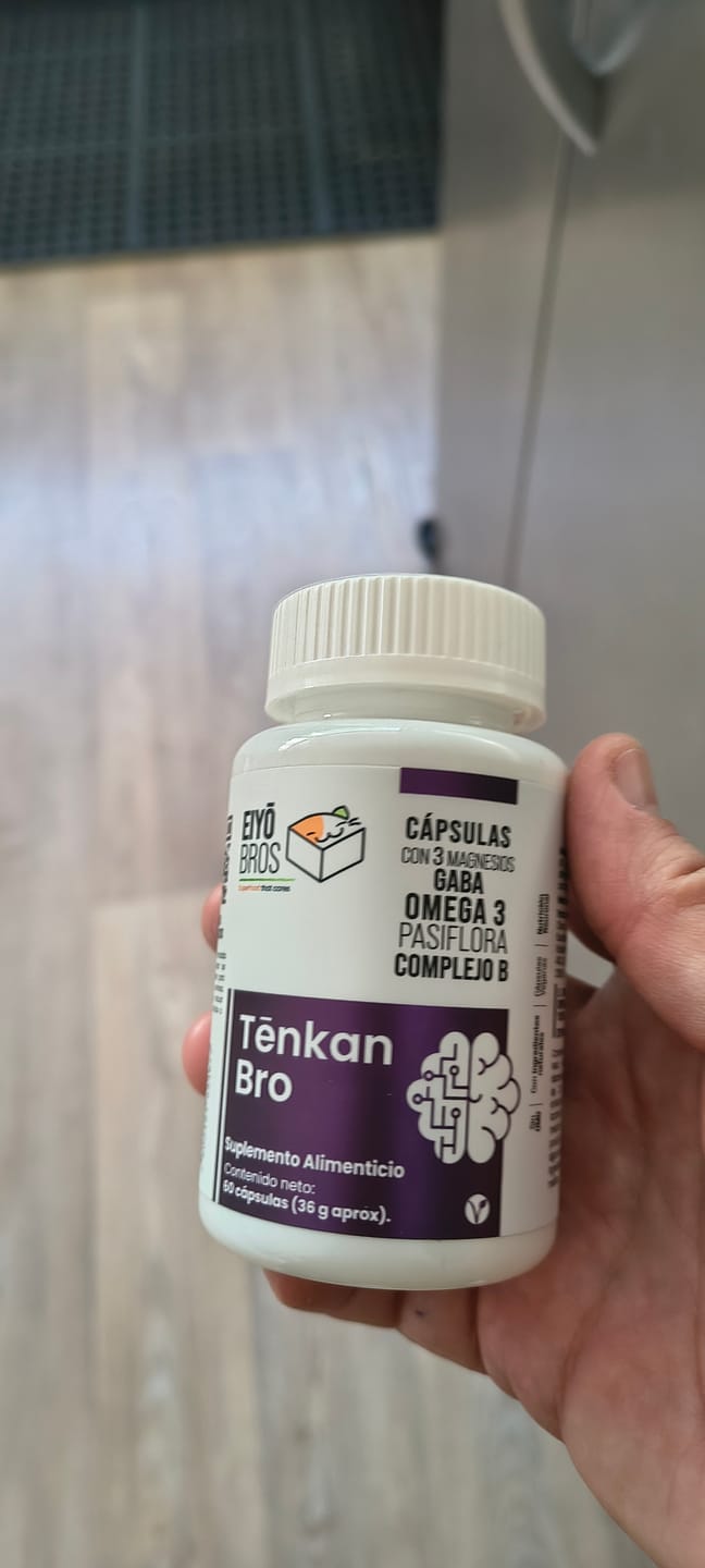 Customer photo review of Tenkan Neurobienestar – GABA, Magnesio, Pasiflora, Complejo B y Omega 3