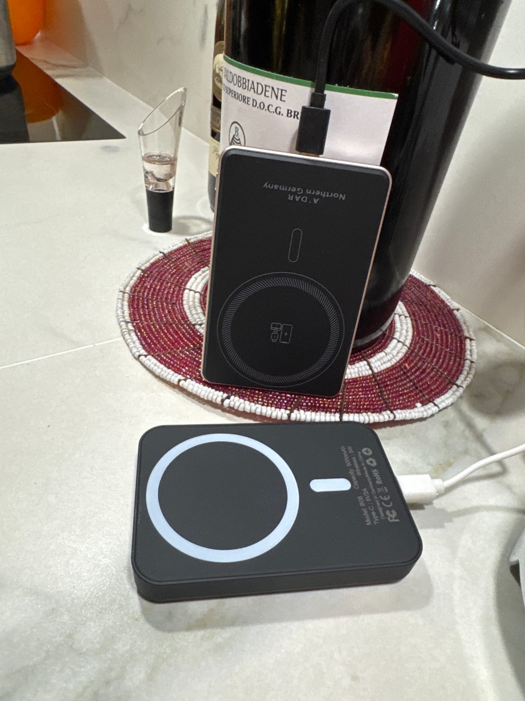 Customer photo review of AdarCharge Pro - magnetische Powerbank