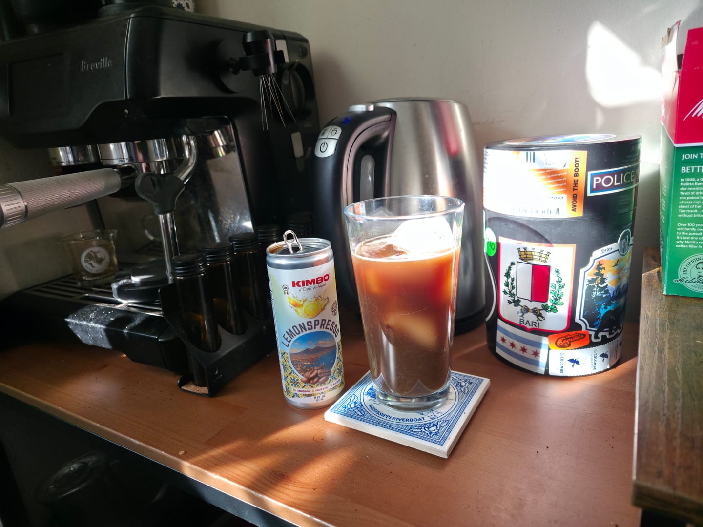 Customer photo review of Kimbo LemonSpresso™ RTD 4 Can Pack