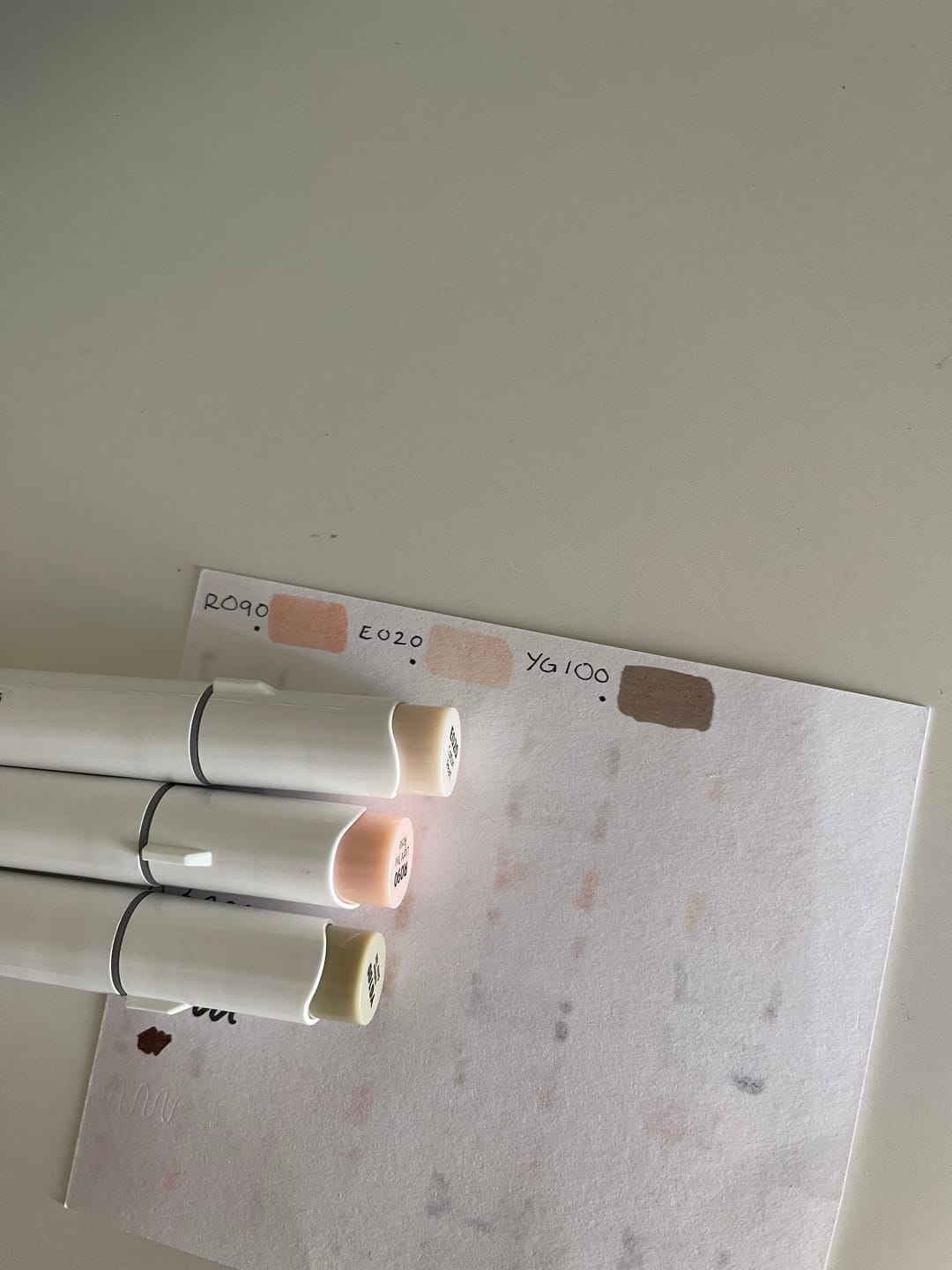Customer photo review of Ohuhu Honolulu B YR56 (Replace R090) Individual Marker, Brush & Fine