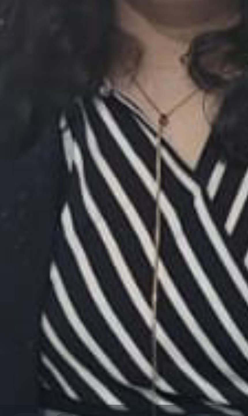 Customer photo review of Wrap Lariat Necklace