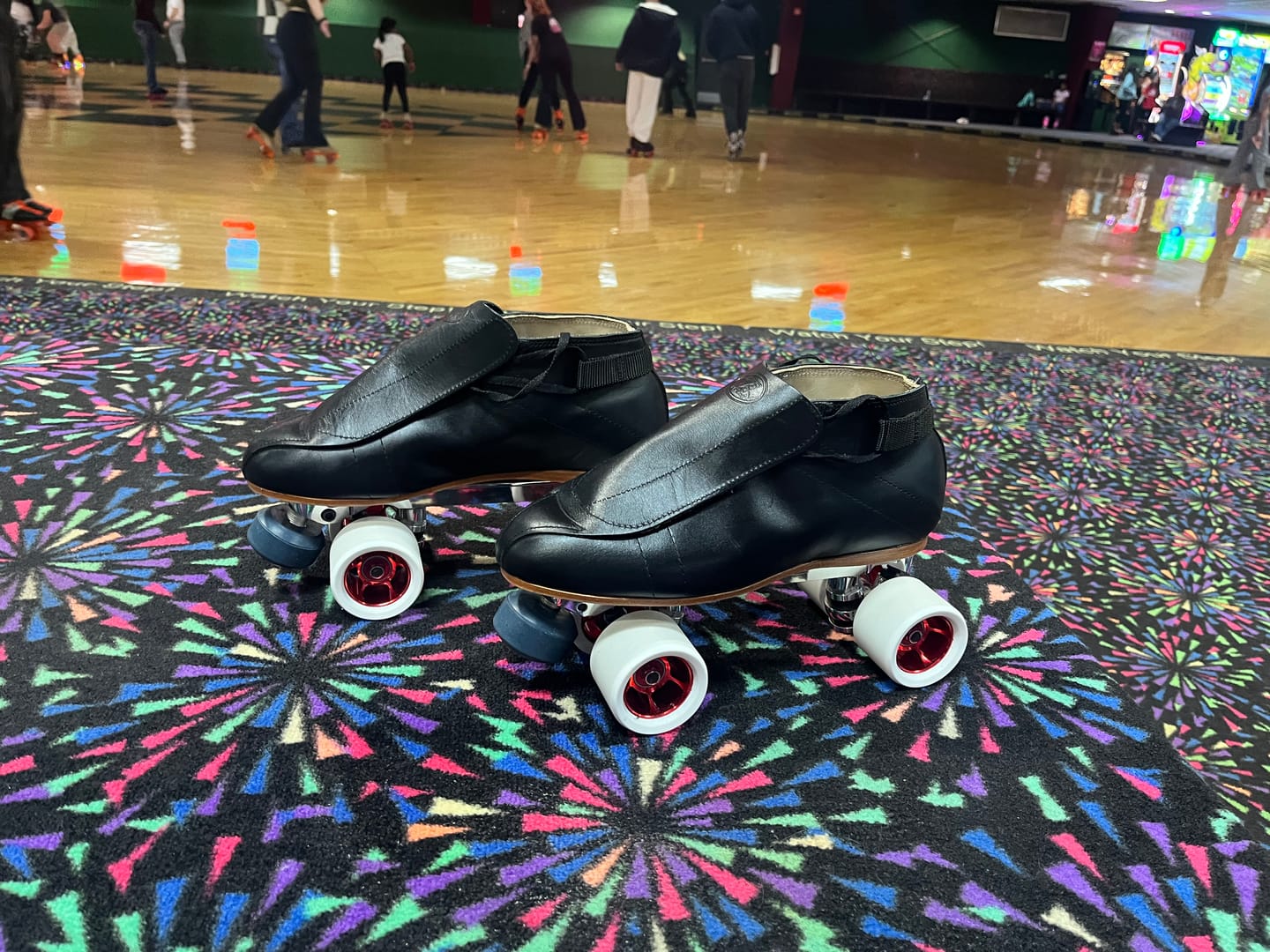Customer photo review of Royal Assassin Indoor Roller Skate Wheels