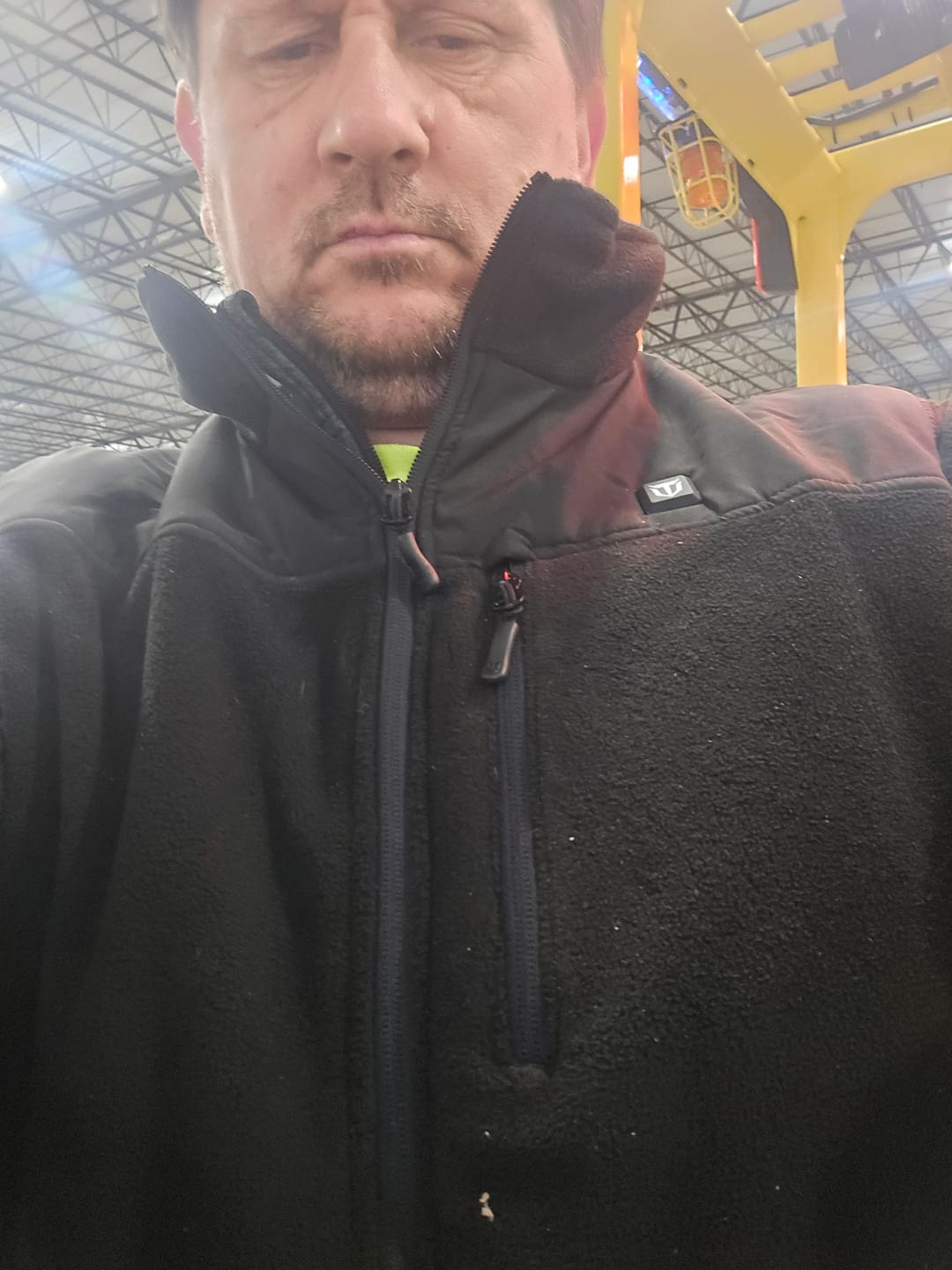 Customer photo review of Men’s Heated Jacket Fleece with Battery Pack, Rechargeable Coat for Hunting (Black, Camo, Size S-XXXL)