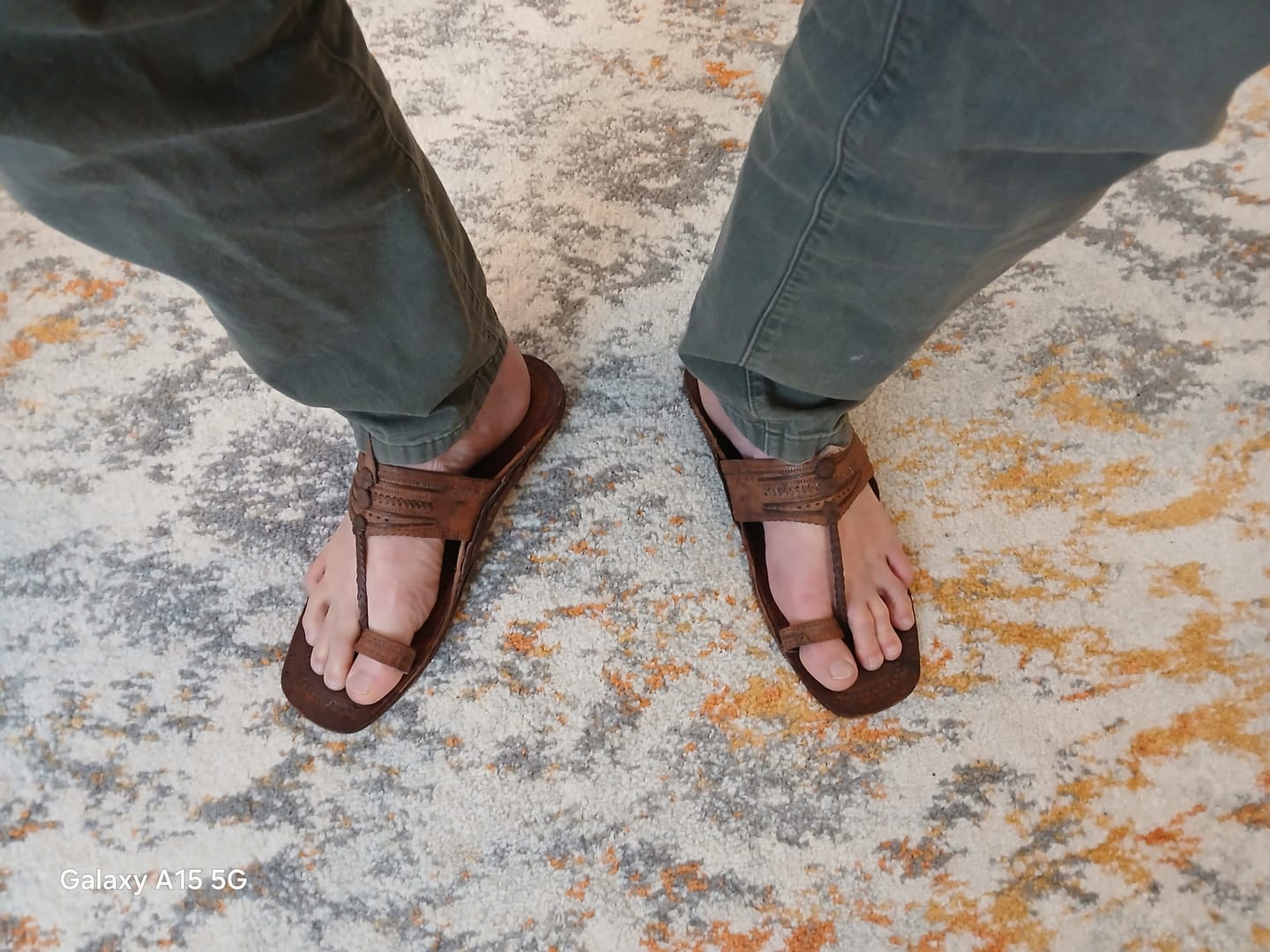 Customer photo review of Water Buffalo Sandals