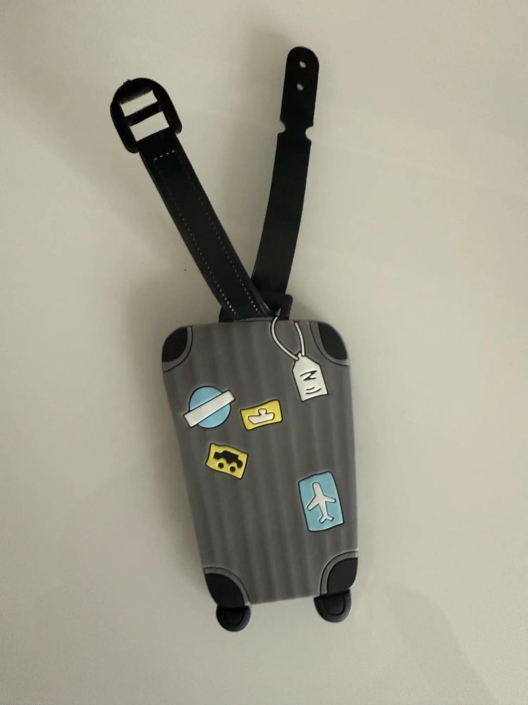 Customer photo review of Étiquette Bagage Motif Valise