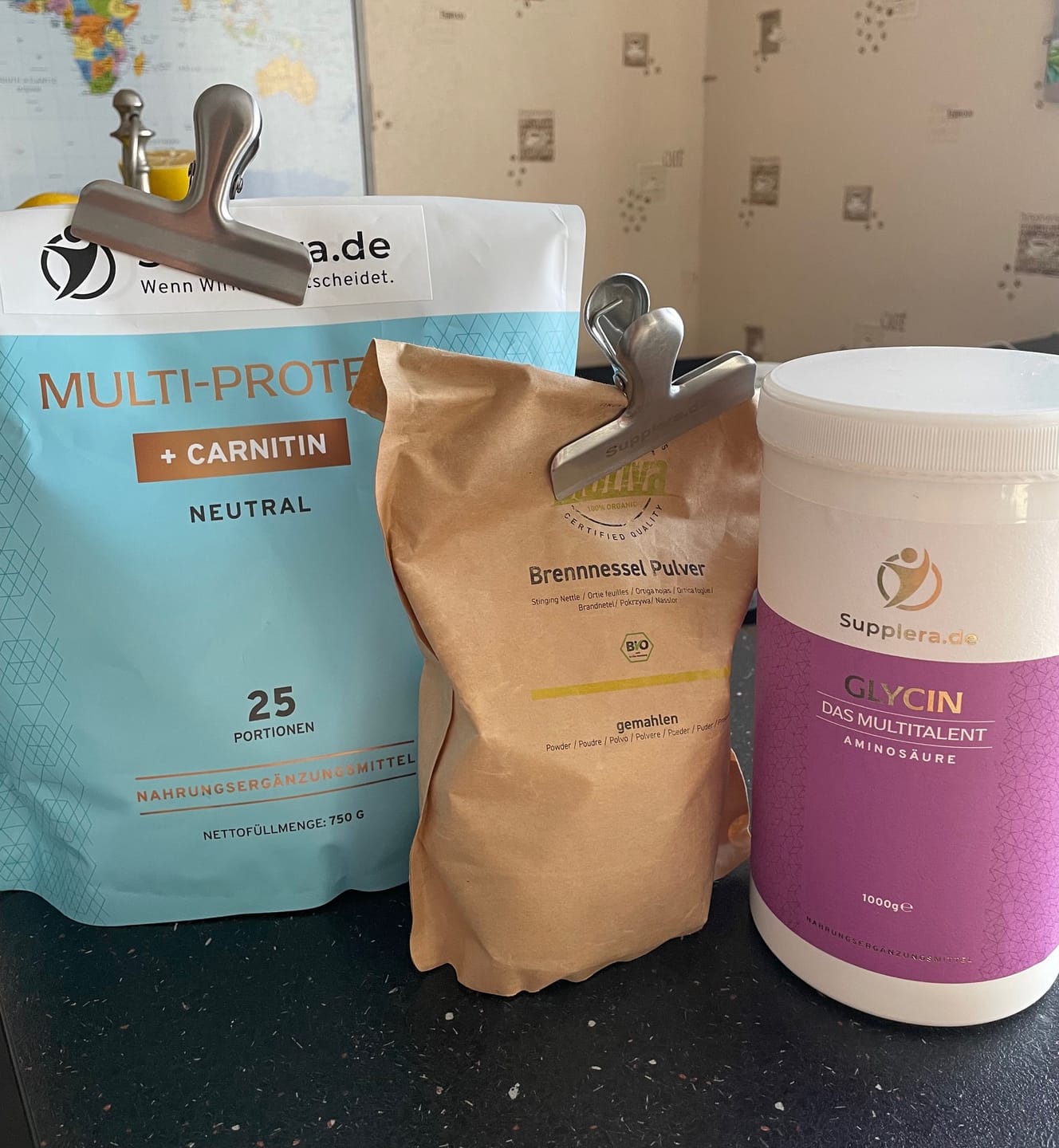 Customer photo review of Multi Protein Neutral 750g Beutel