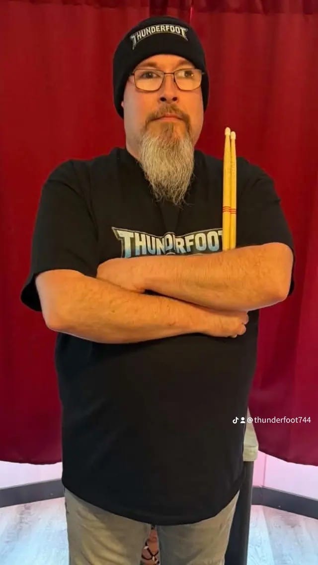 Customer photo review of American Hickory 5B Long Drumsticks