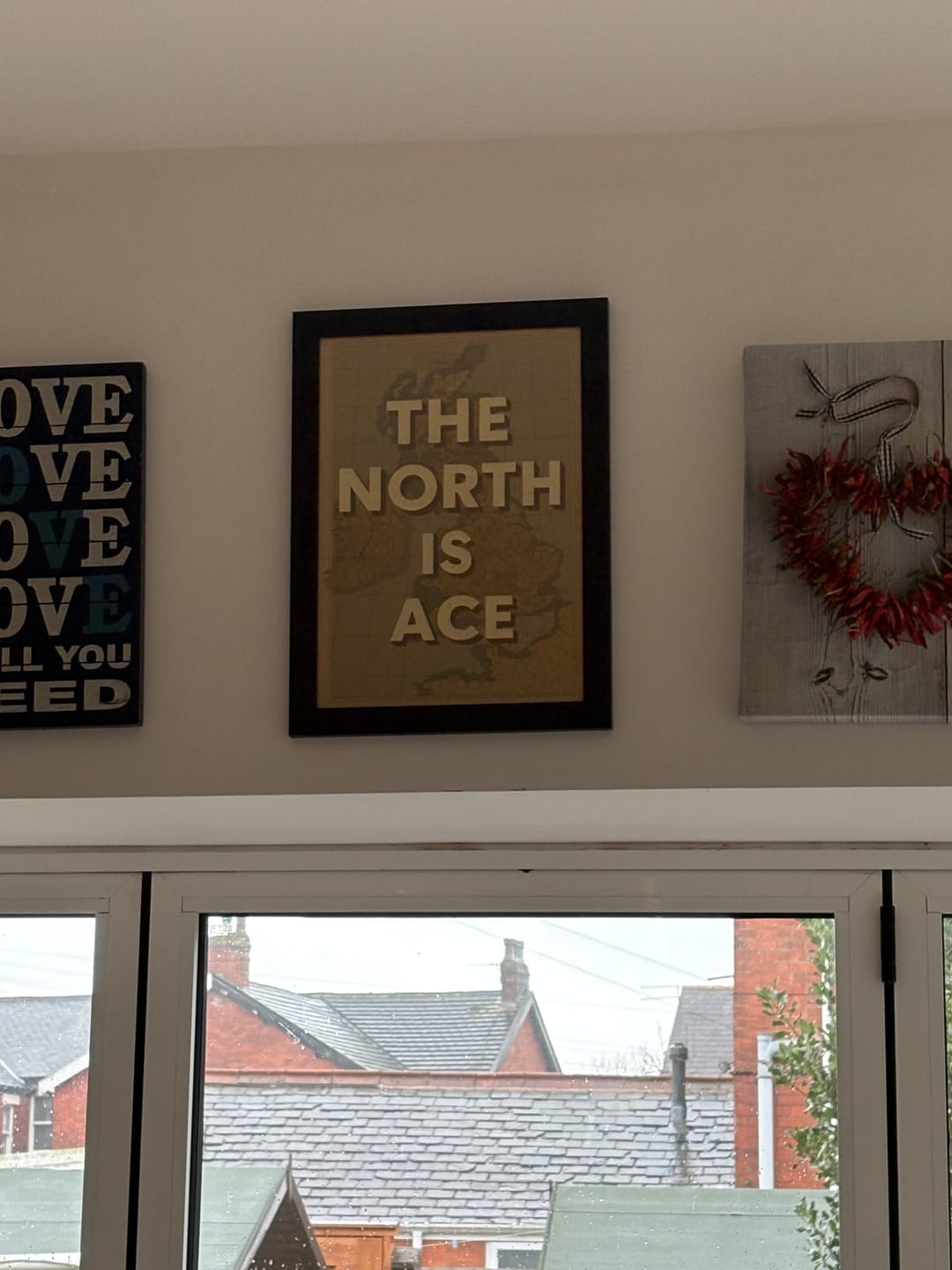 Customer photo review of The North Is Ace - Print