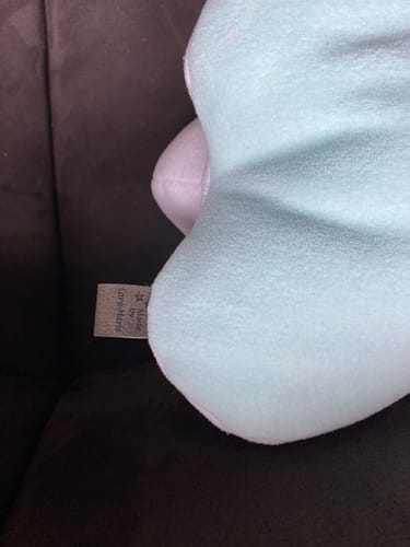 Customer photo review of Personalisierte Faltlabels aus Kunstleder - 60 x 20 mm - Labels mit Wunschname