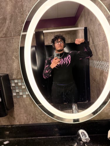 Customer photo review of Void Tech™ Infernal longsleeve Compression [TWILIGHT]