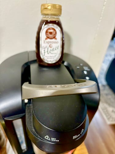 Customer photo review of Espresso Infused Honey: A Gourmet Treat for Coffee Lovers